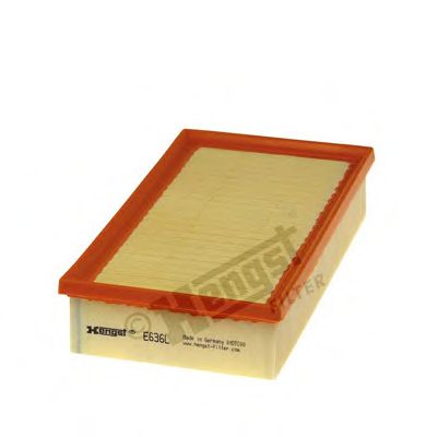 HENGST FILTER e636l -  Воздушный фильтр